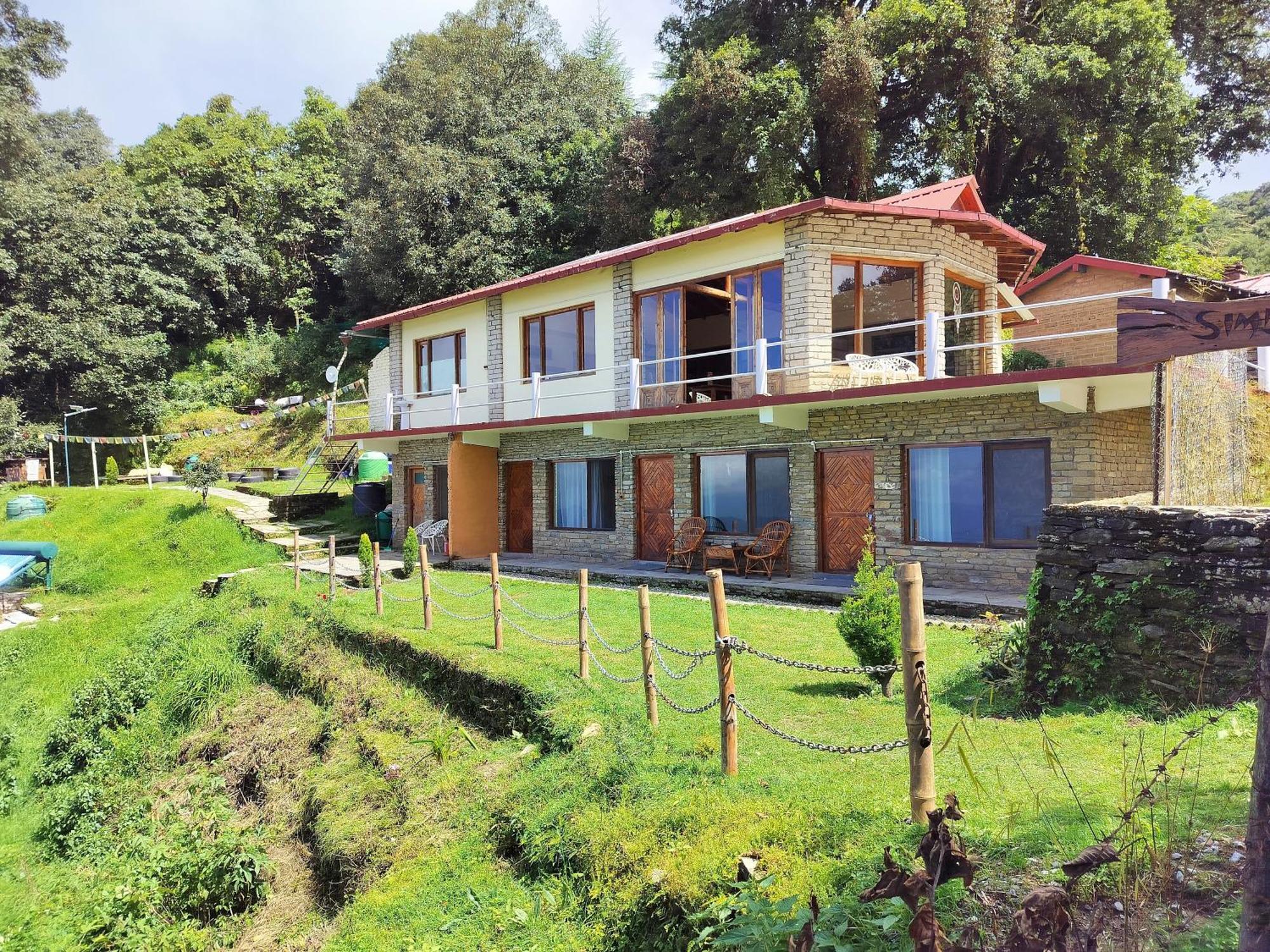 Simba Jungle Lodge, Binsar Wildlife Sanctuary Exterior foto